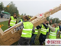 Cтроительный тимбилдинг «Замок дружбы»